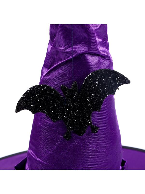 Карнавальный набор «Магия», шляпа фиолетовая, метла, мешок