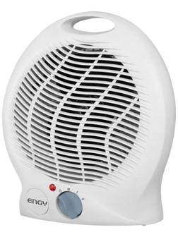 Тепловентилятор ENGY EN-514X, спиральный, настольный, 2000 Вт, 2 режима, белый