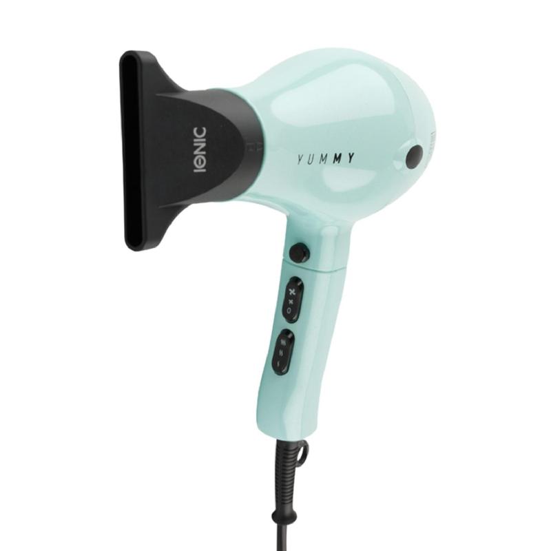 Фен Dewal Beauty YumMy Aqua, зеленый, 2000 Вт, ионизация, 1 насадка