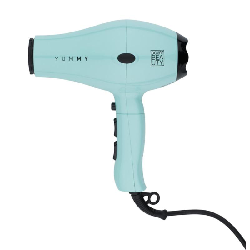 Фен Dewal Beauty YumMy Aqua, зеленый, 2000 Вт, ионизация, 1 насадка
