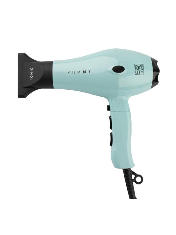 Фен Dewal Beauty YumMy Aqua, зеленый, 2000 Вт, ионизация, 1 насадка
