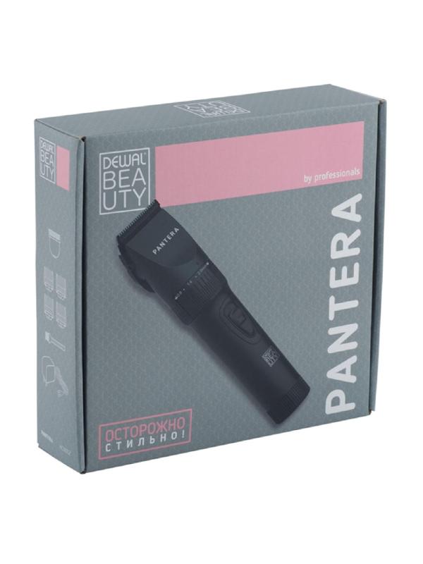 Машинка для стрижки волос Dewal Beauty Pantera Black, черная, 0.8 - 2.0мм
