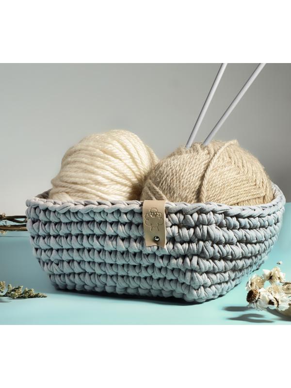 Набор бирок с кнопкой «Hand made», 5 видов, 8 × 1,8 см, 10 шт, цвет разноцветный