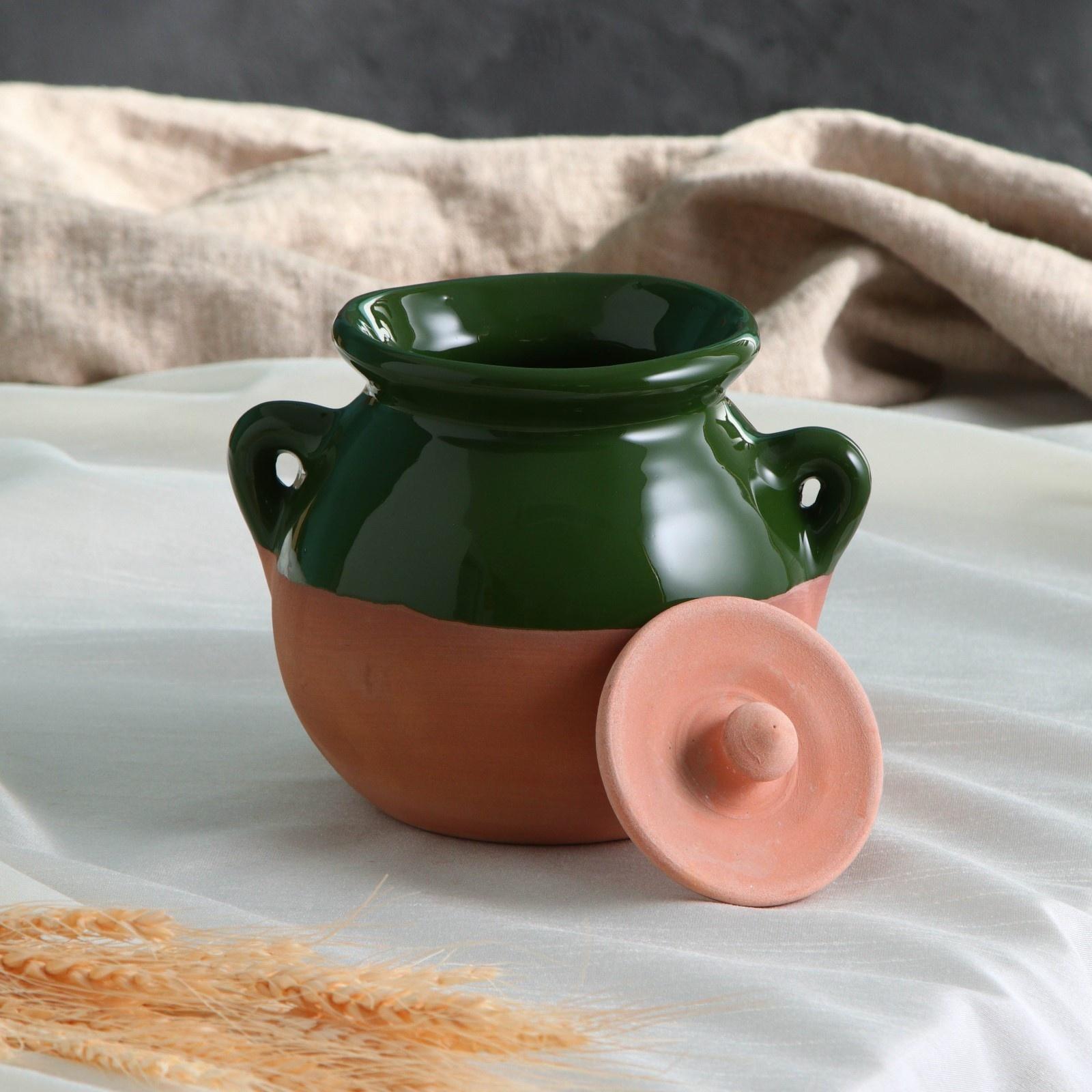 Горшочек для запекания керамический 