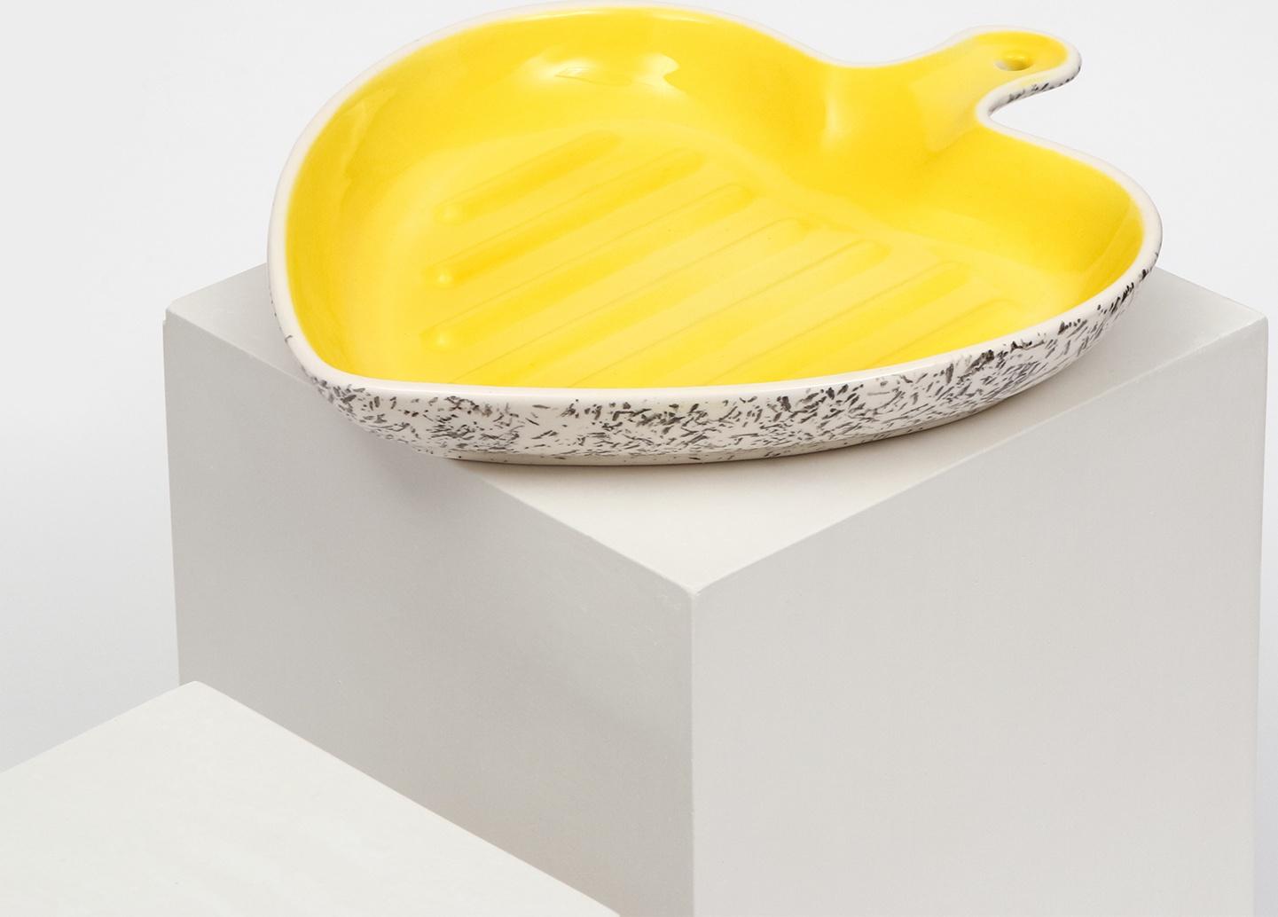 Форма для запекания керамическая «Персия», жёлтая, 1 сорт, Иран