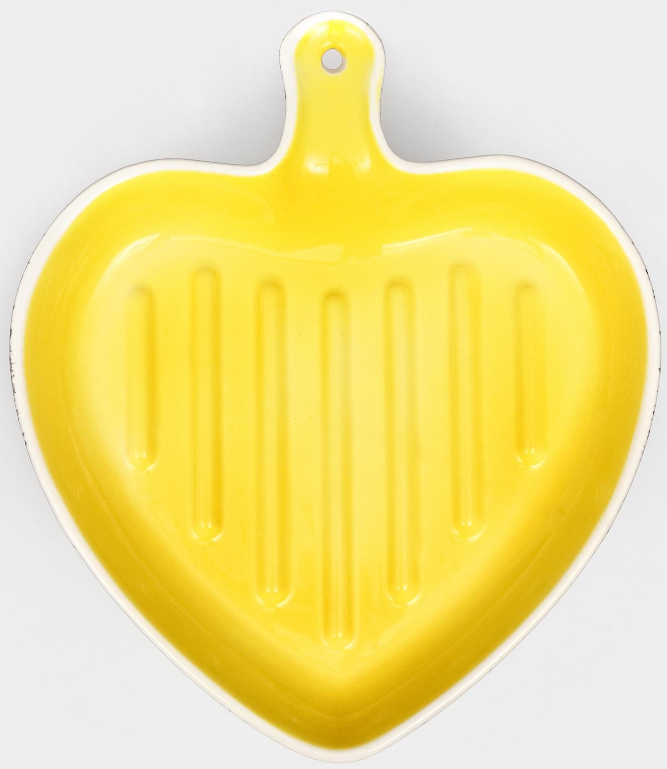 Форма для запекания керамическая «Персия», жёлтая, 1 сорт, Иран