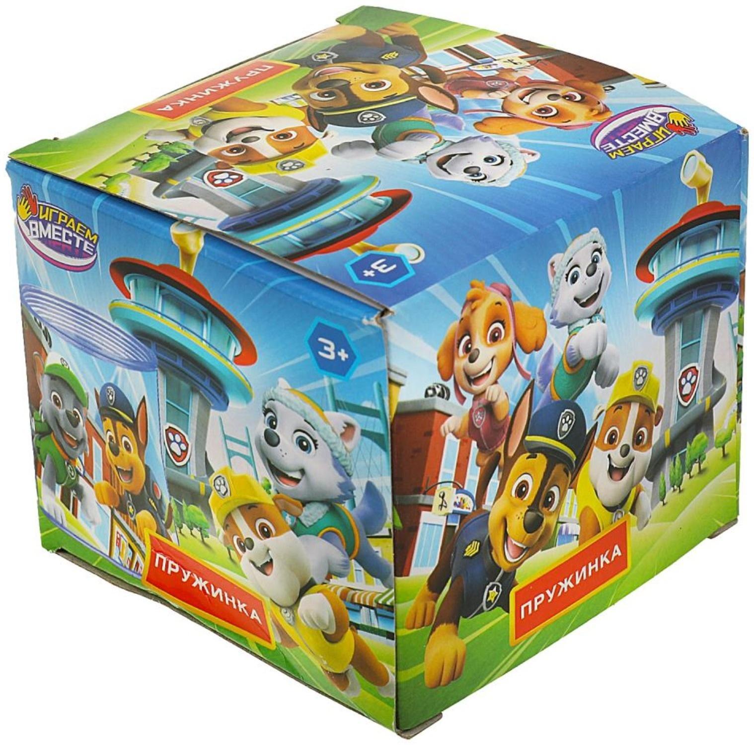 Игра пружинка «Щенячий патруль», 8 × 7 × 8 см