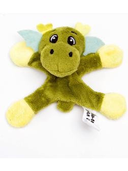 Мягкая игрушка-магнит «Дракон», 8,5 см, цвет светло-зелёный