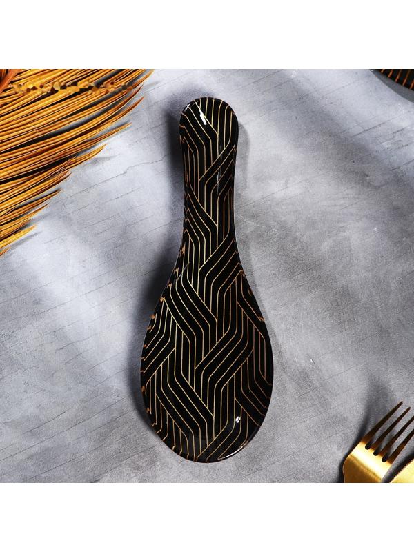 Подставка под ложку «Геометрия», 21х7.5х2 см