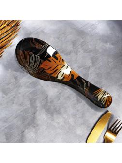 Подставка под ложку «Тропики», 21х7.5х2 см