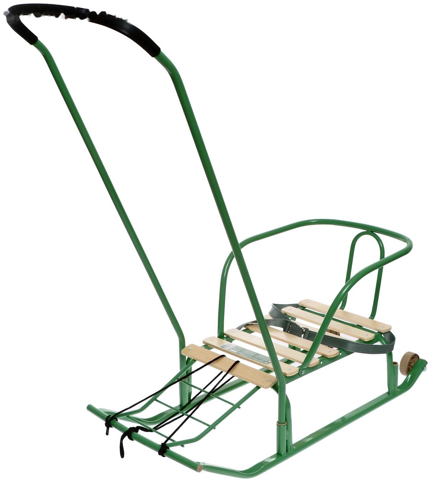 Санки «Тимка 5 комфорт», цвет оливковый