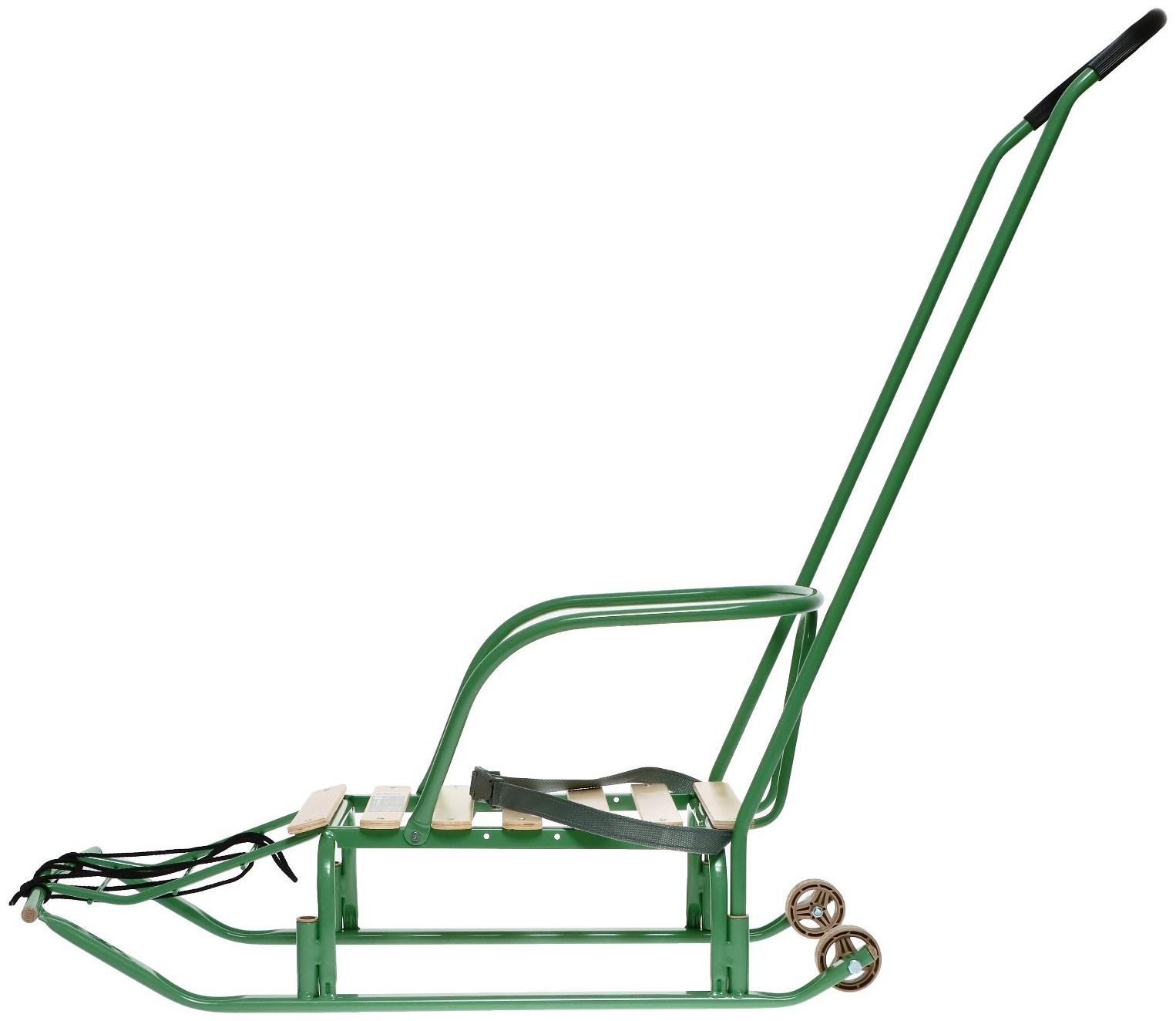 Санки «Тимка 5 комфорт», цвет оливковый