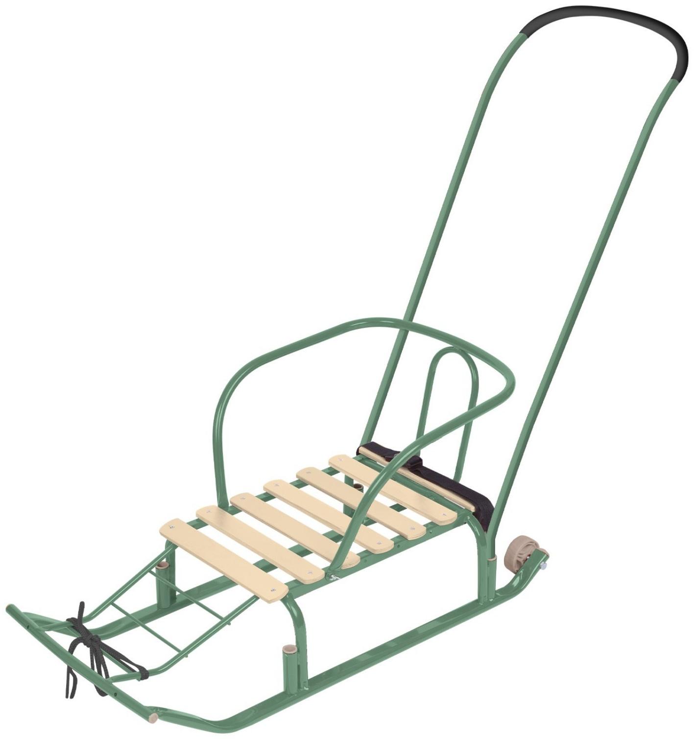 Санки «Тимка 5 комфорт», цвет оливковый