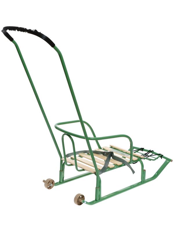 Санки «Тимка 5 комфорт», цвет оливковый