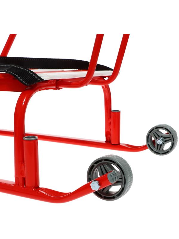 Санки «Тимка 5 комфорт», цвет алый