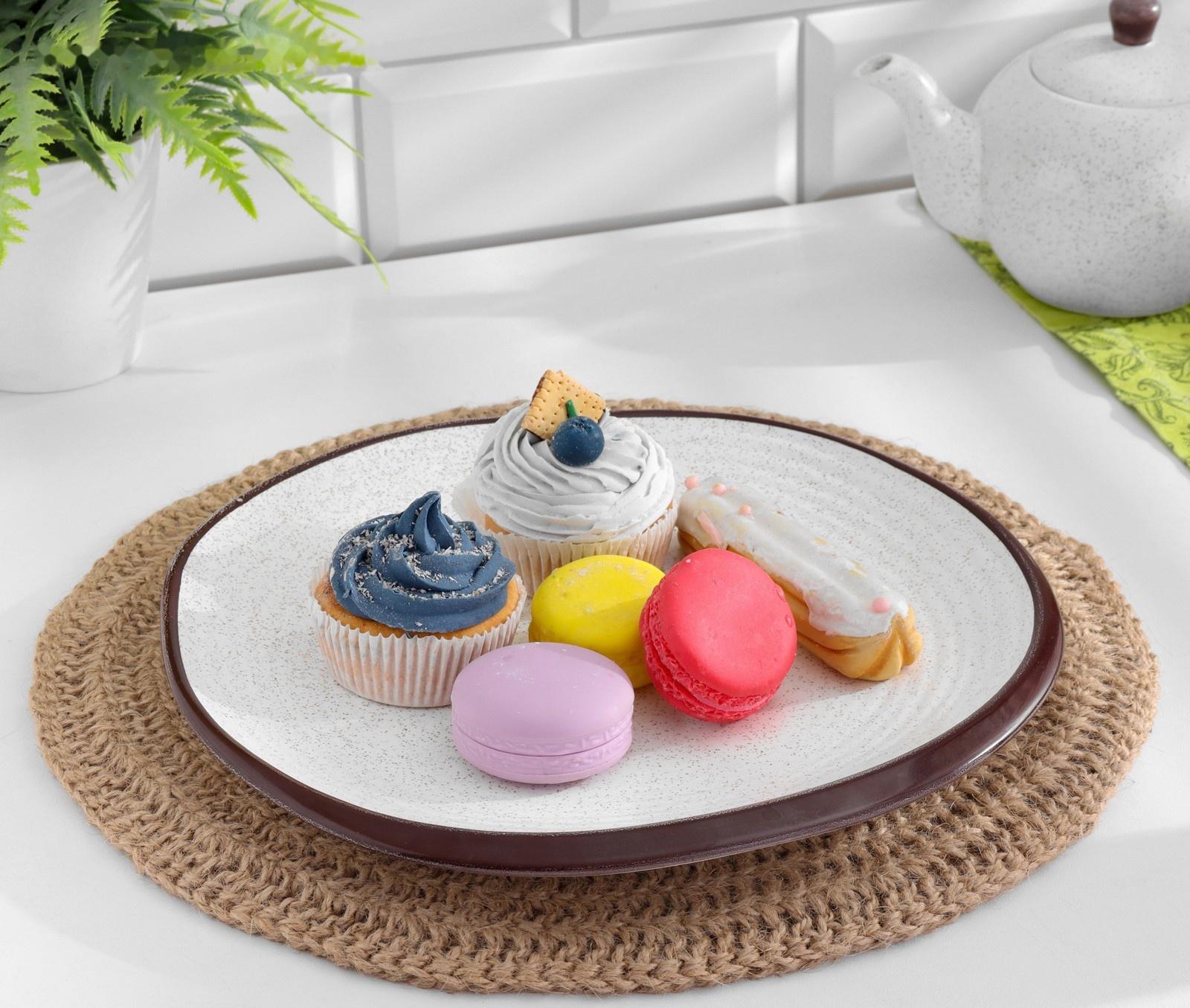 Салфетки сервировочные, D 35 см, джут 9935996