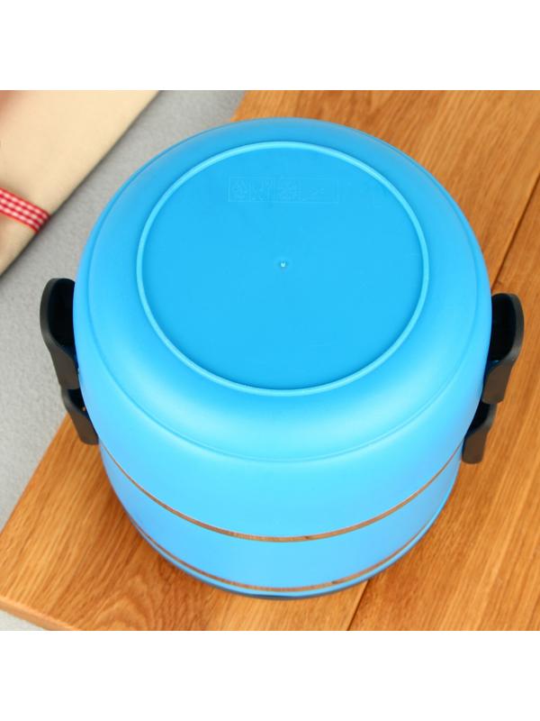 Ланч - бокс «Время обеда», 2 отделения по 500 мл, 13х17 см