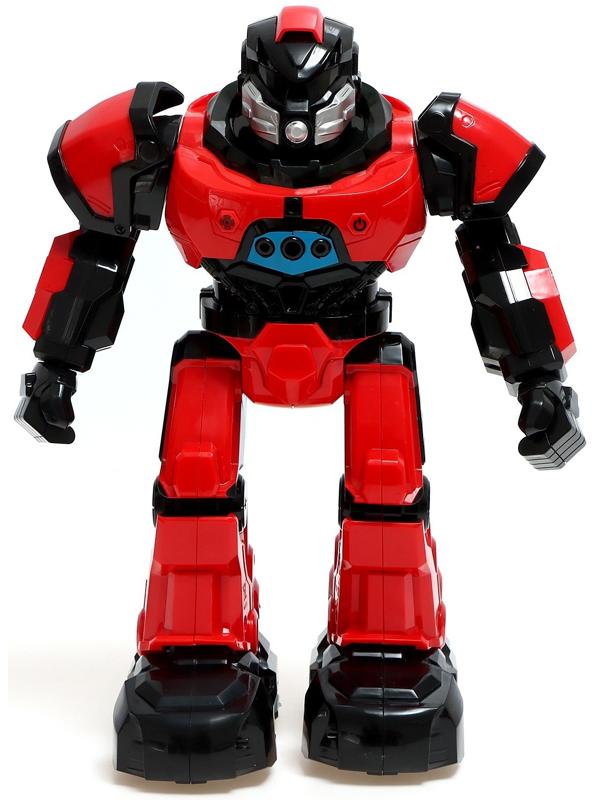 Робот радиоуправляемый «Технобот», 2 пульта, жесты, с аккумулятором, цвет красный