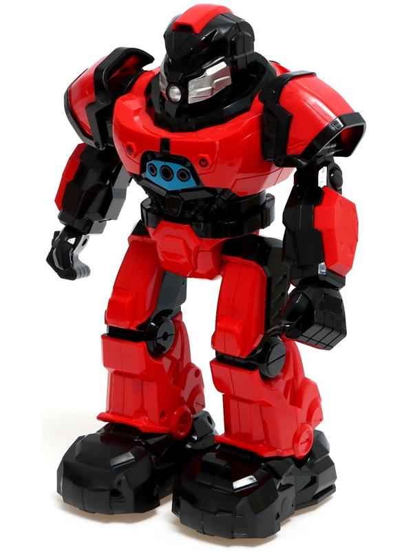 Робот радиоуправляемый «Технобот», 2 пульта, жесты, с аккумулятором, цвет красный