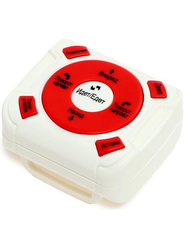 Робот радиоуправляемый «Технобот», 2 пульта, жесты, с аккумулятором, цвет красный