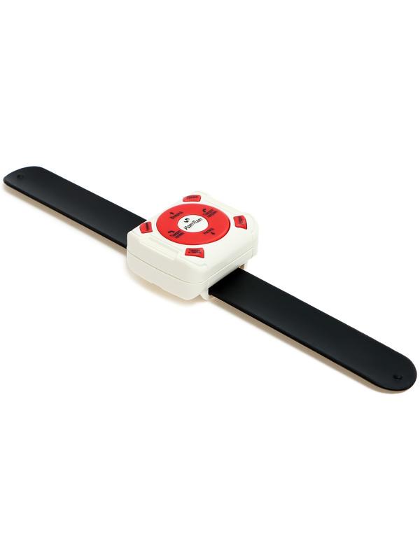 Робот радиоуправляемый «Технобот», 2 пульта, жесты, с аккумулятором, цвет красный