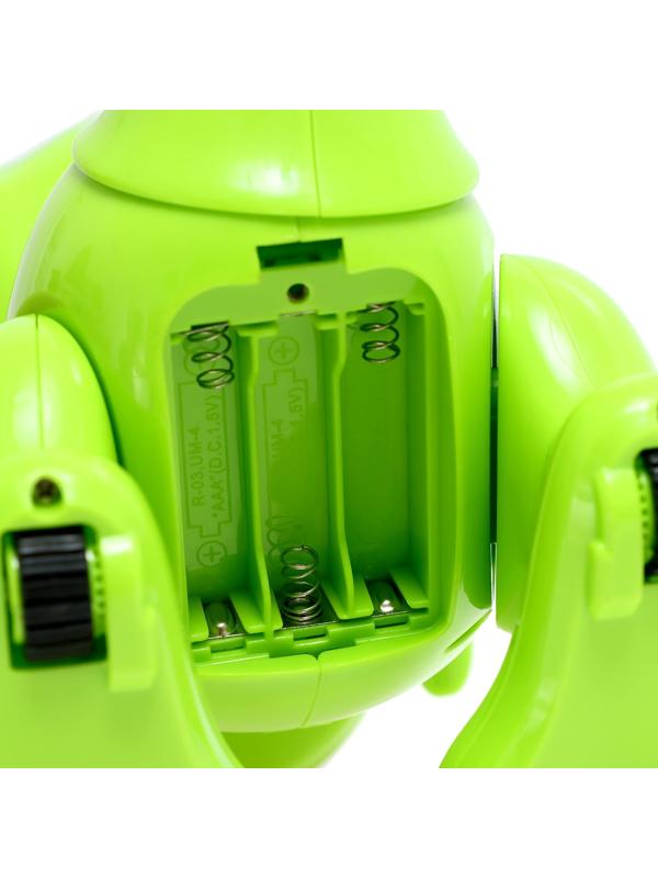 Робот динозавр «Питомец» IQ BOT, интерактивный: сенсорный, звук, свет, на батарейках