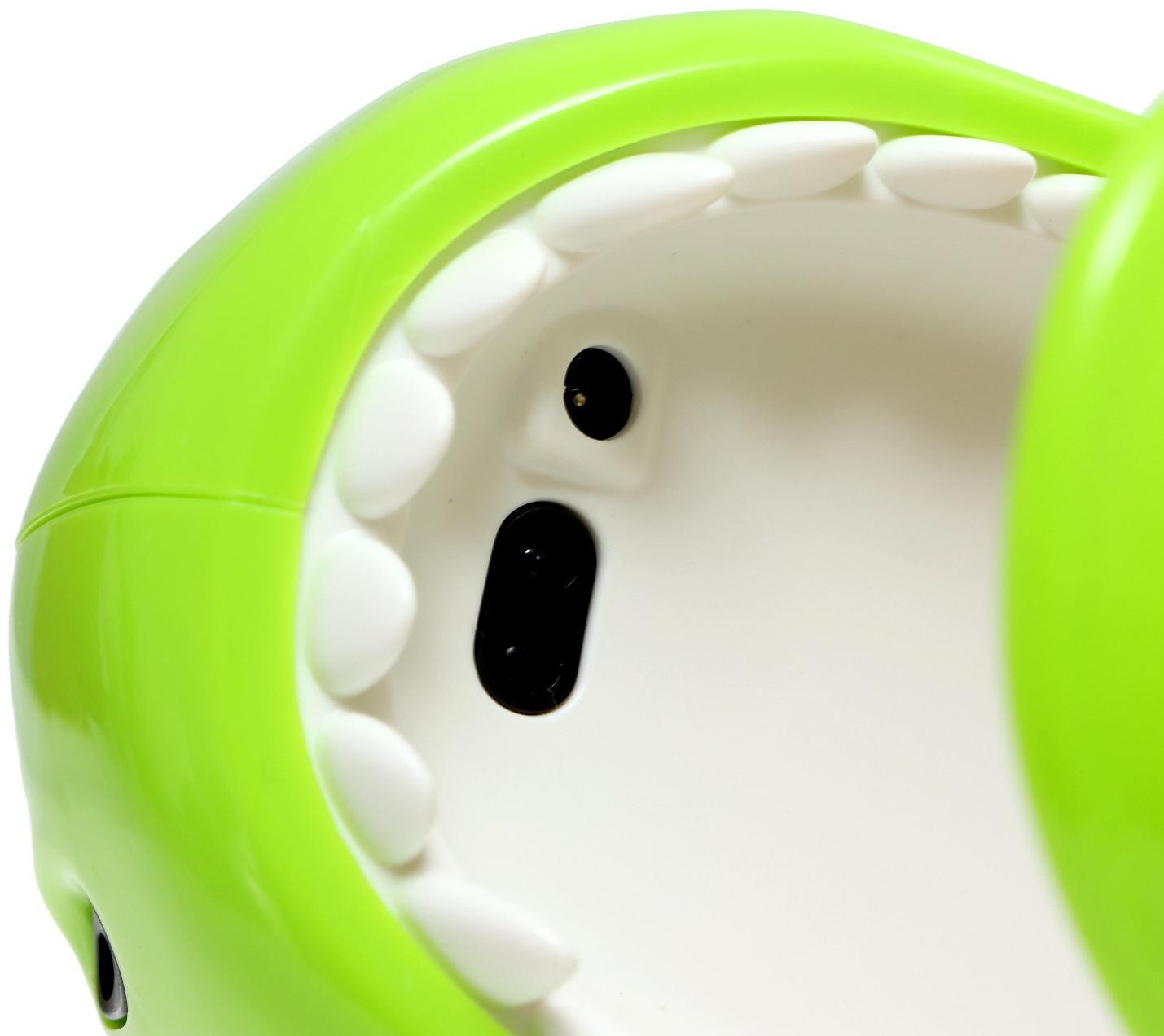 Робот динозавр «Питомец» IQ BOT, на пульте управления, интерактивный: звук, свет, танцующий, на аккумуляторе