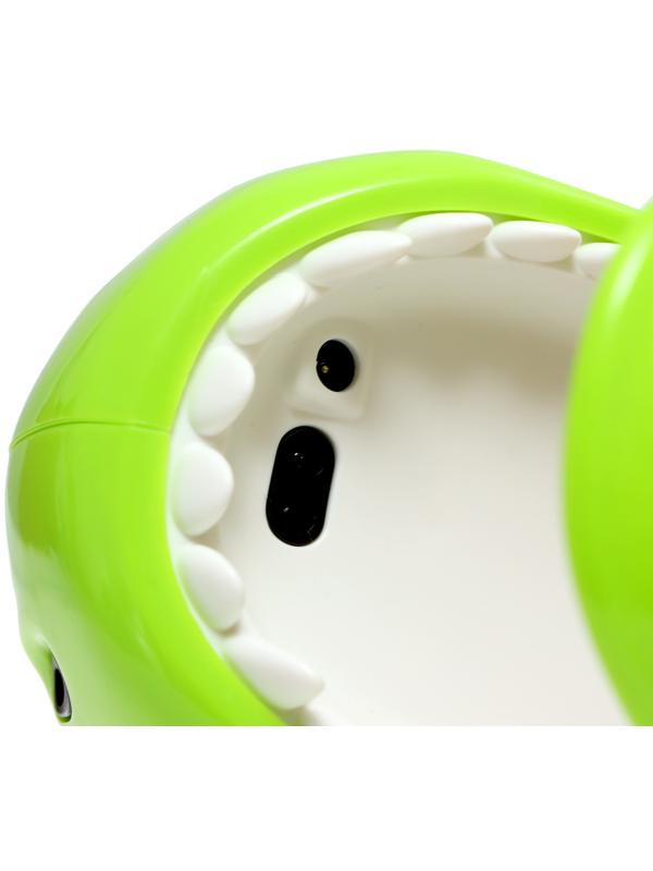 Робот динозавр «Питомец» IQ BOT, на пульте управления, интерактивный: звук, свет, танцующий, на аккумуляторе