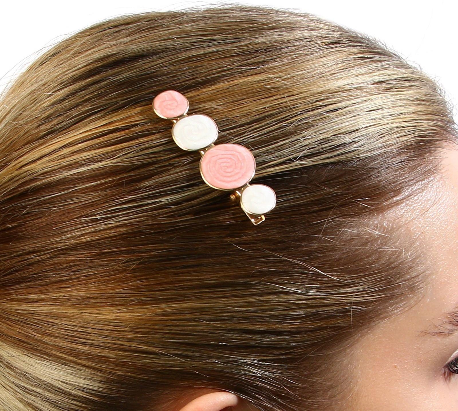 Стильная заколка на подложке You are beautiful, 0.3 х 1.5 х 6.2 см