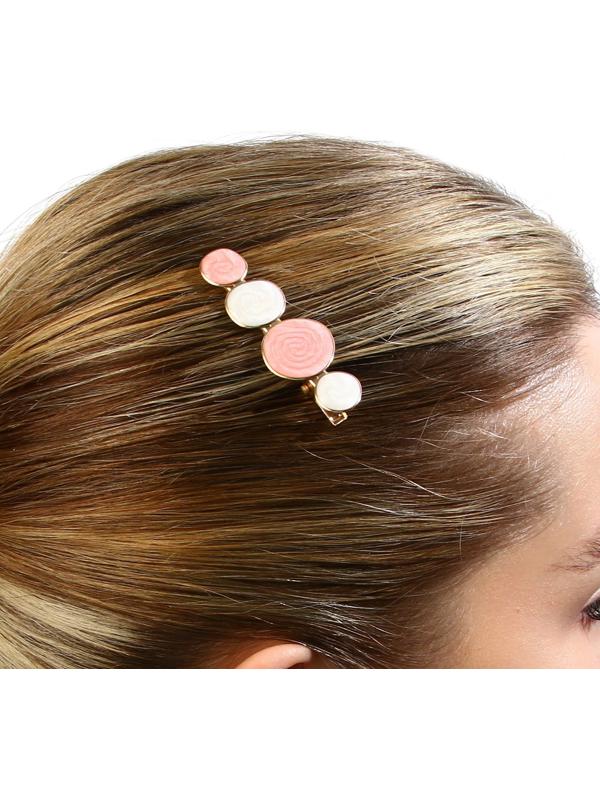 Стильная заколка на подложке You are beautiful, 0.3 х 1.5 х 6.2 см