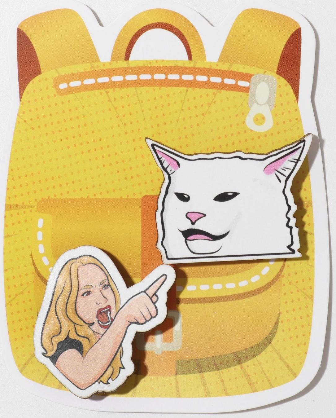 Набор брошей деревянных (2шт) 