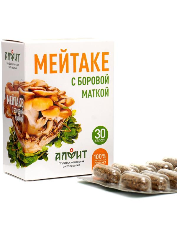 Концентрат на растительном сырье Мейтаке с боровой маткой, 30 капсул по 500 мг