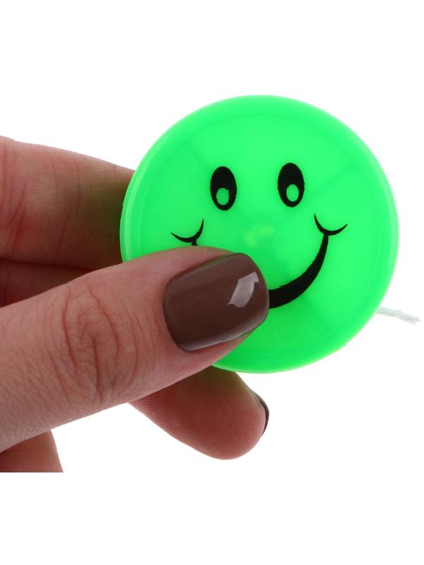 Йо-йо «Смайлик», цвета МИКС