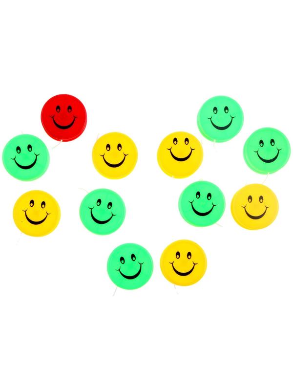 Йо-йо «Смайлик», цвета МИКС