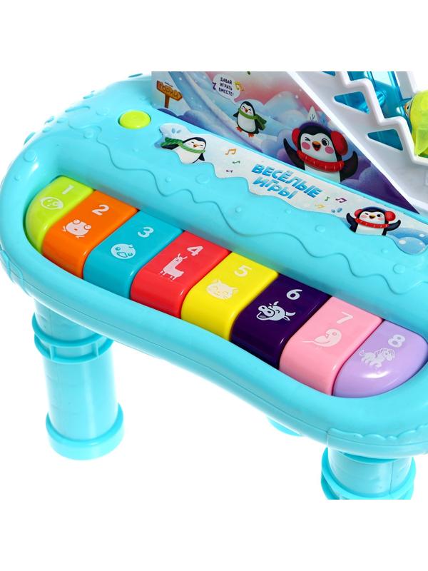 Пианино «Весёлые игры», звук, свет