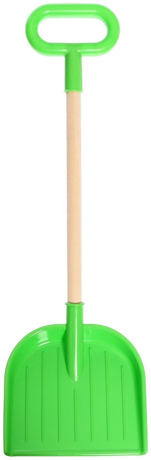 Лопата детская мини, с деревянной ручкой, МИКС