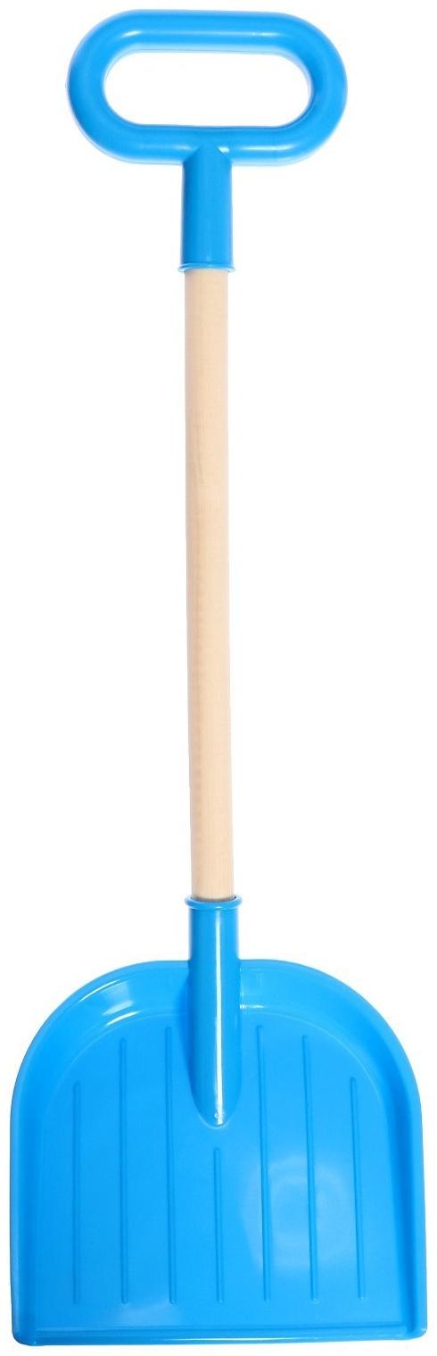Лопата детская мини, с деревянной ручкой, МИКС