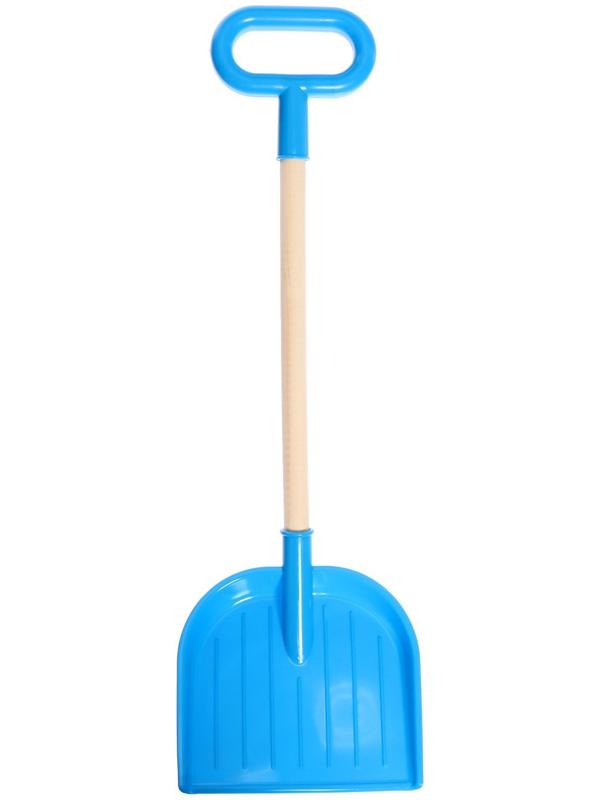 Лопата детская мини, с деревянной ручкой, МИКС