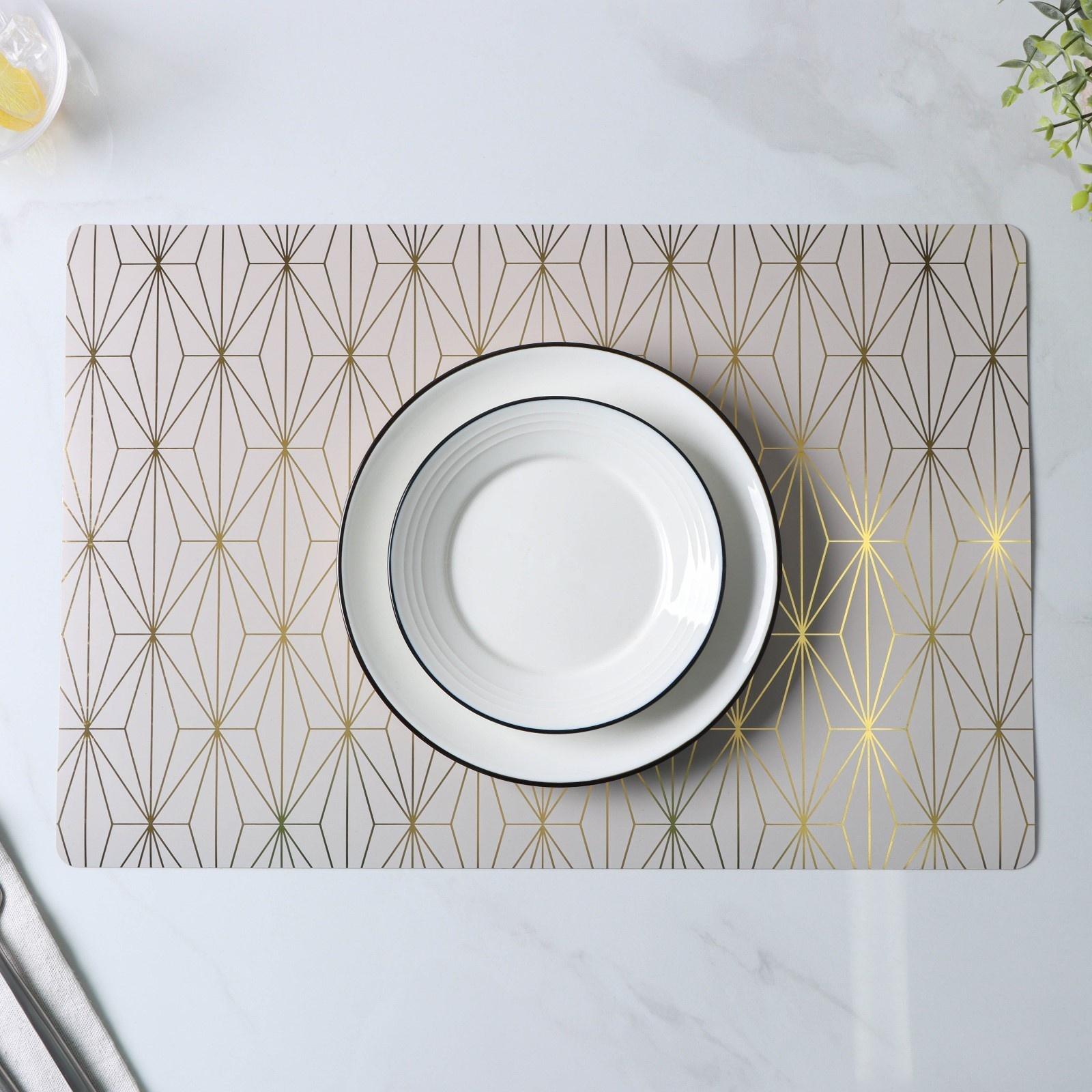 Набор салфеток сервировочных Доляна «Милли», 4 шт, 30×45 см, цвет белый