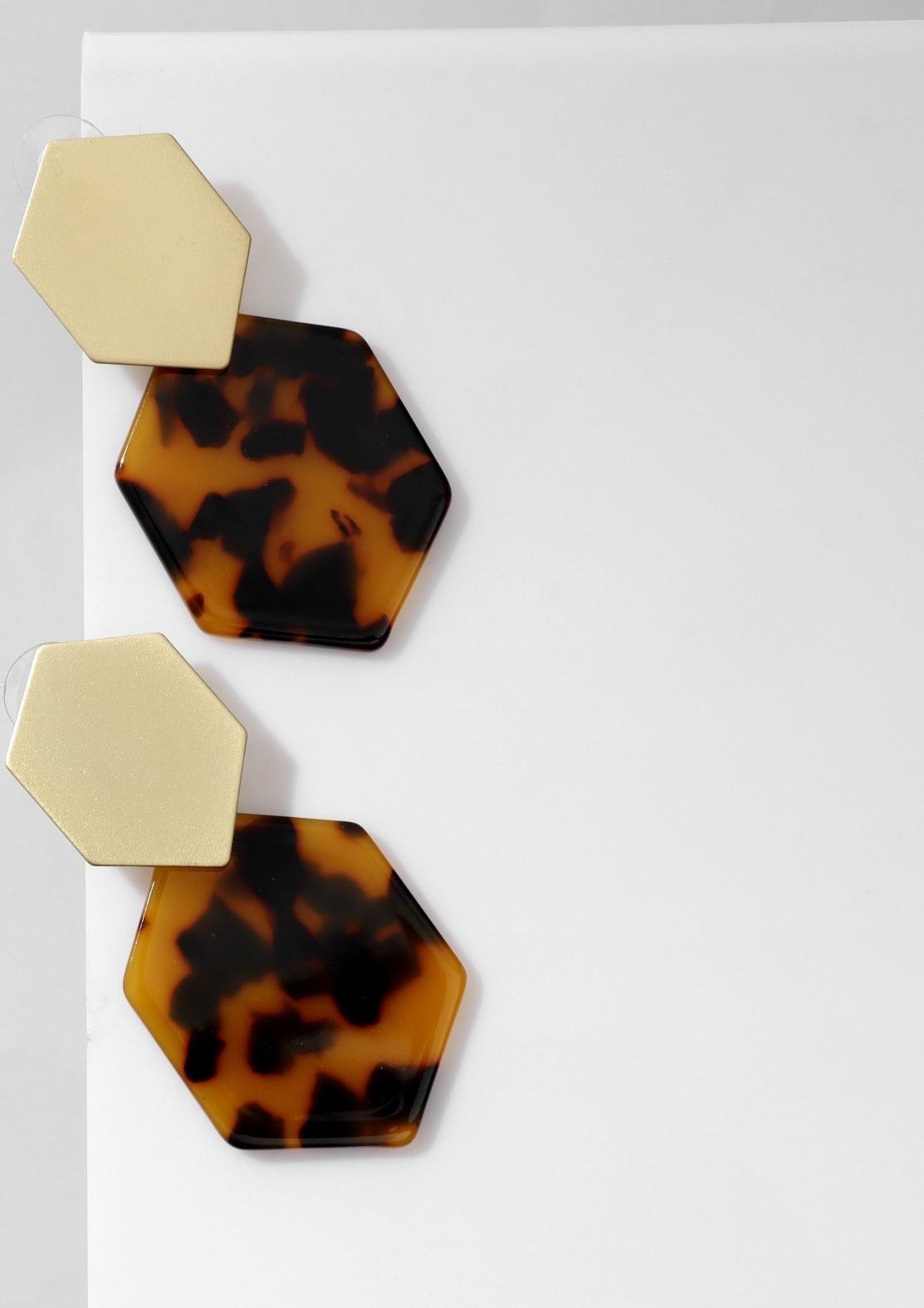 Серьги акрил 