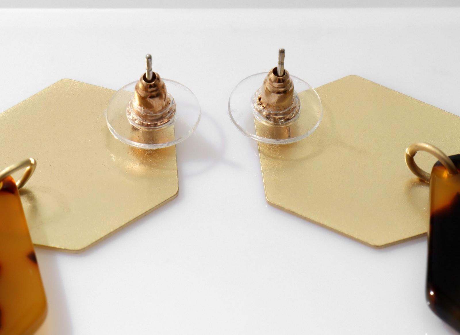 Серьги акрил 