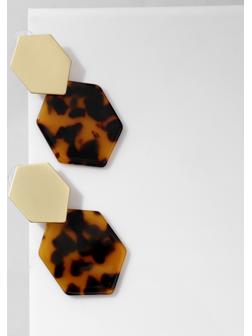 Серьги акрил 