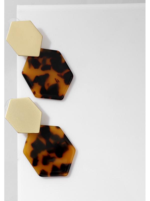 Серьги акрил 