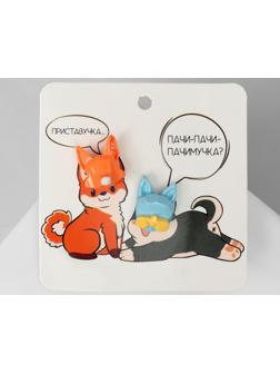 Серьги пластик 