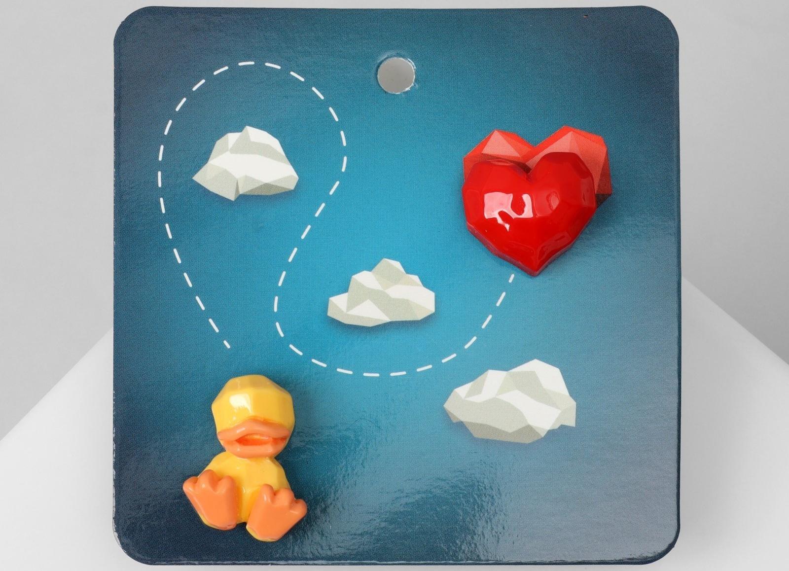 Серьги пластик 