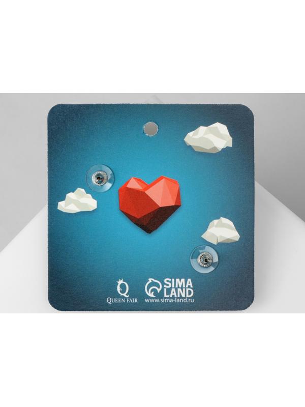 Серьги пластик 