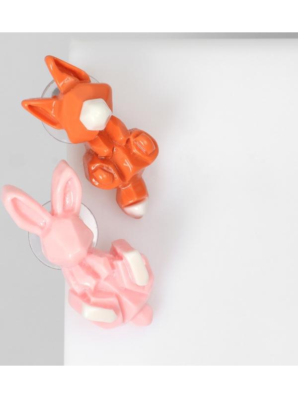 Серьги пластик 