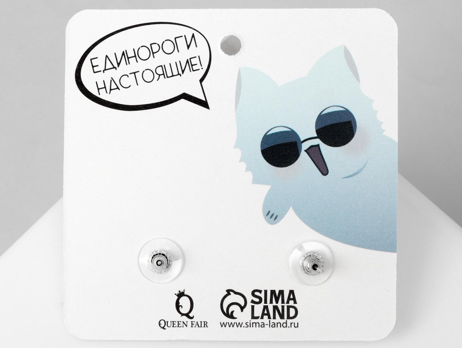 Серьги пластик 