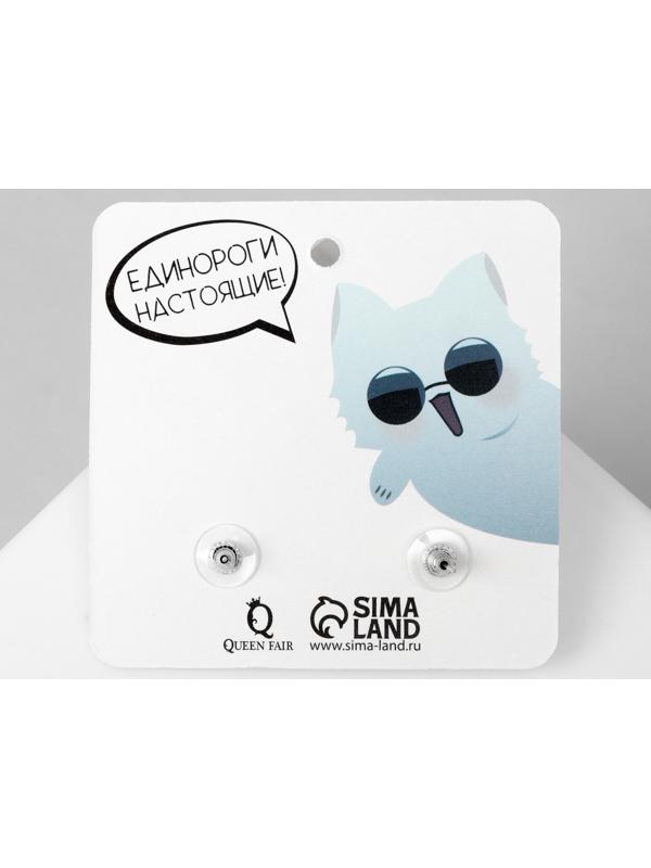 Серьги пластик 