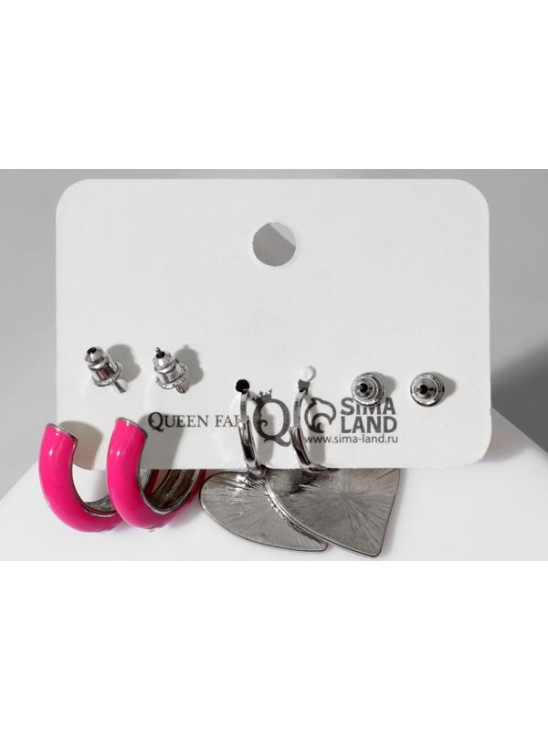 Набор серьги 3 пары 